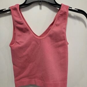 Pink Crop Top